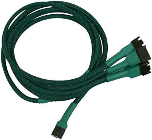 Kabel Nanoxia 3-Pin auf 4 x 3-Pin Adapter, 60 cm,