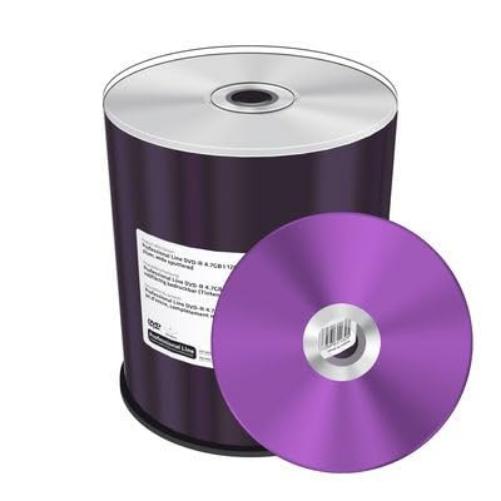 MediaRange DVD+R 4.7GB 100pcs 16x silber voll bedr