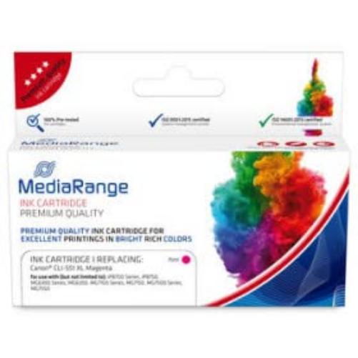 MediaRange Patrone Canon fur CLI-551 XL 1xM mit Ch