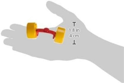 Plasticant Mobilo 119 Ergänzungspackung Verbinder, Abdeckpl, Räder & Achsen 119-Ergänzungspackung, Rot, Gelb, Blau Ergänzungspackung Verbinder, Abdeckpl., Räder & Achsen