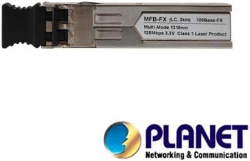 Planet MFB-FX Network transceiver Module Fiber Optic 100 Mbit/s SFP 1310 nm