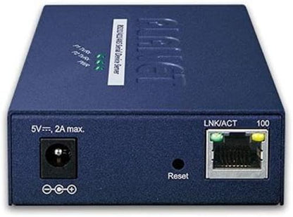 Planet 2-Port RS232/422/485 to 1-Port FE Ethernet Converter
