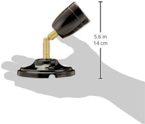 SEGULA LOEKIB Wandfassung Schwarz-Gold