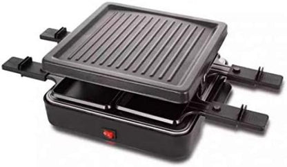`Emerio Raclettegrill,4 Pfannen,Grillplatte antihaf`