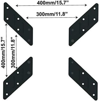Techly Universal VESA-Adapter von 200x200 bis zu 4