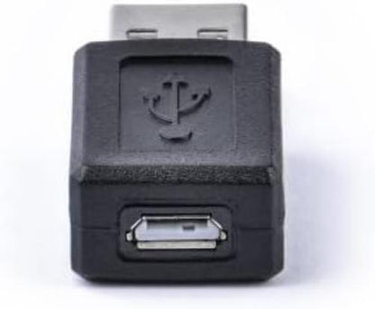 SmartKeeper Essential / 4 x Micro USB B-Port Blockers + Key/Grey