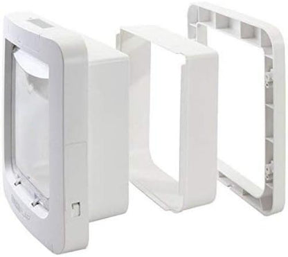 Sure Petcare SureFlap Microchip Pet Door Tunnel Extender, Compatible with SureFlap Microchip Pet Door and SureFlap Microchip Pet Door Connect, Wall Installation Accessory, White STYLE 2