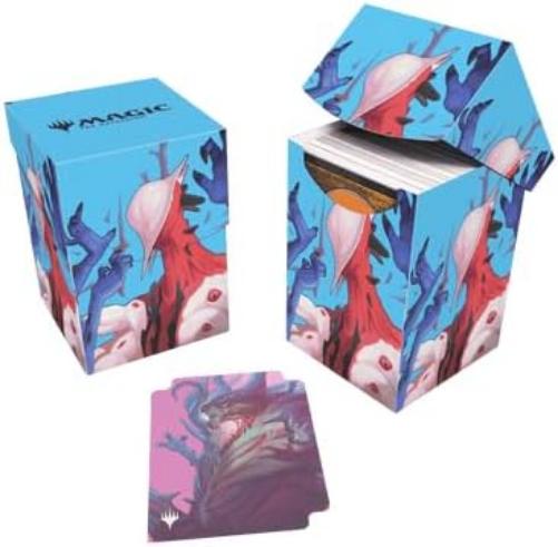 Ultra Pro - Modern Horizons 3 Ulalek, Merged Atrocity 100+ Deck Box® for Magic: The Gathering, Standard Size Organizer Double-sleeved Card Protector Self-locking lid Deck Box