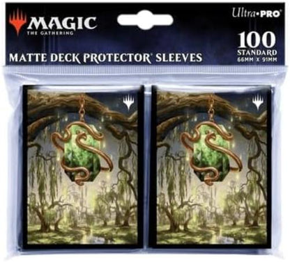 Ultra PRO - Modern Horizons 3 100ct Deck Protector Sleeves Green for Magic: The Gathering, Protective Premium Collectible Trading Card Sleeve Game Accessory