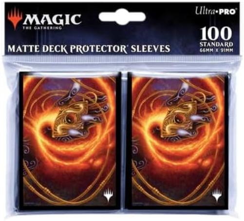 Ultra PRO - Modern Horizons 3 100ct Deck Protector Sleeves Red for Magic: The Gathering, Protective Premium Collectible Trading Card Sleeve Game Accessory