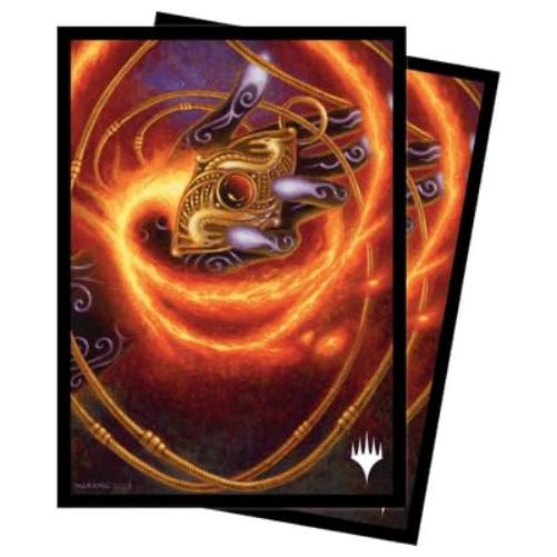Ultra PRO - Modern Horizons 3 100ct Deck Protector Sleeves Red for Magic: The Gathering, Protective Premium Collectible Trading Card Sleeve Game Accessory