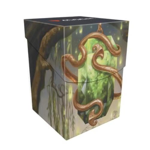 Ultra Pro - Modern Horizons 3 100+ Deck Box® Green for Magic: The Gathering, Standard Size Organizer Double-sleeved Card Protector Self-locking lid Deck Box