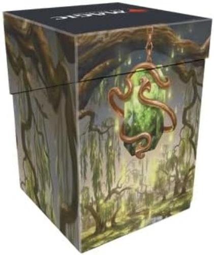 Ultra Pro - Modern Horizons 3 100+ Deck Box® Green for Magic: The Gathering, Standard Size Organizer Double-sleeved Card Protector Self-locking lid Deck Box