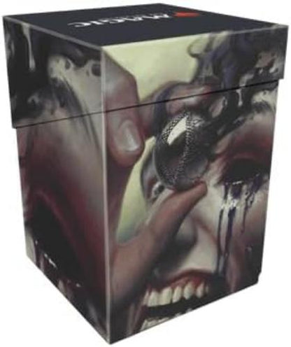 Ultra Pro - Modern Horizons 3 100+ Deck Box® Black for Magic: The Gathering, Standard Size Organizer Double-sleeved Card Protector Self-locking lid Deck Box