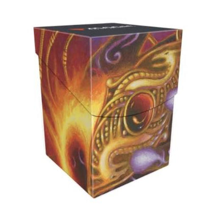 Ultra Pro - Modern Horizons 3 100+ Deck Box® Red for Magic: The Gathering, Standard Size Organizer Double-sleeved Card Protector Self-locking lid Deck Box