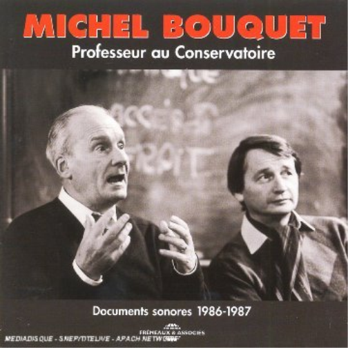 Professeur Au Conservatoire: Documents Sonores 1986-1987