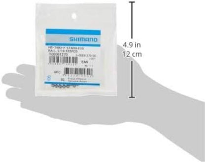 Shimano 3/16 inch Stainless Steel Ball Bearings, Pack of 22