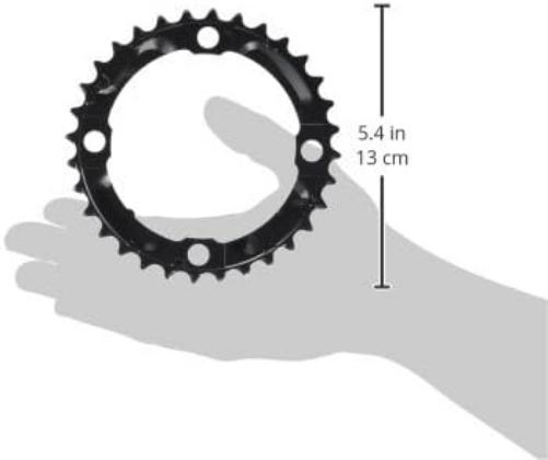 Shimano FC-M590 chainring 32T, black