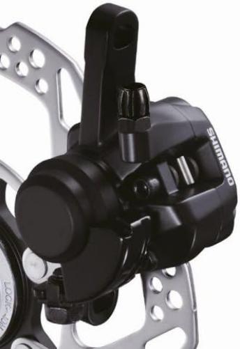 Shimano BR-R317 calliper, without rotor, IS or post mount, front, black