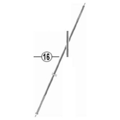 Shimano WH-RS81-C50-CL-F spoke, 267.5 mm