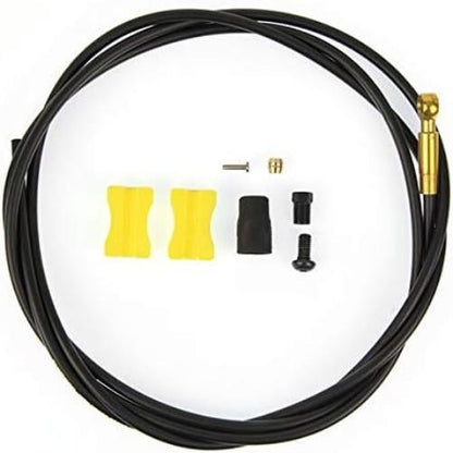 Shimano SM-BH90 XT disc brake hose, long straight banjo, rear, 2000 mm, black
