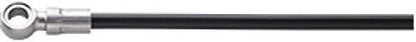 Shimano SM-BH90 XTR/XT/SLX disc brake cuttable hose, straight banjo front, black