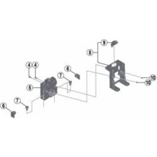 Shimano BM-E8020 ratchet assembly