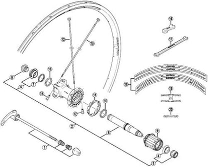 Shimano RD-RX817 switch lever unit