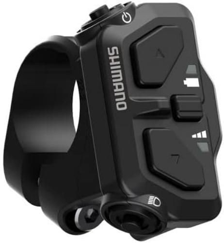 Shimano SW-EN600-L assist switch, left hand, without electric wire, 31.8/35mm clamp band