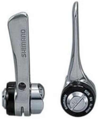 Shimano SL-R400 downtube shifters - braze-on, 8-speed