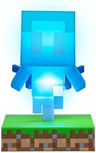 Paladone Minecraft - Lampada da scrivania con licenza ufficiale, decorazione per la stanza dei giochi e merchandising per ragazzi e ragazze, accessorio regalo per sala giochi e camera da letto