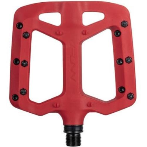 Funn Taipan Glass Fiber Reinforced Thermoplastic Bike Pedals with 9/16-inch CrMo Axles and Shin-Friendly Pins for MTB/BMX/Urban/Gravel Riding