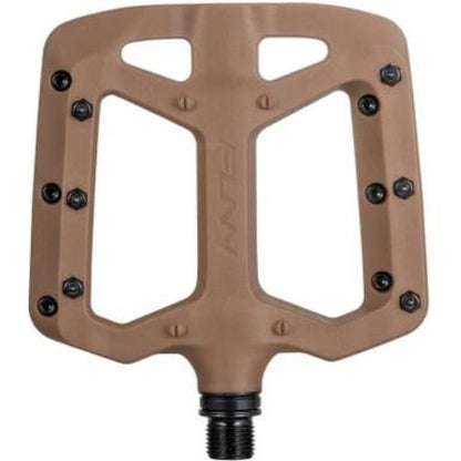 Funn Taipan Fahrradpedale aus glasfaserverstärktem Thermoplast mit 9/16-Zoll CrMo-Achsen und schienbeinfreundlichen Pins für MTB/BMX/Urban/Gravel Riding