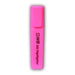 ValueX Flat Barrel Highlighter Pen Chisel Tip 1-5mm Line Pink (Pack 10) - 844008