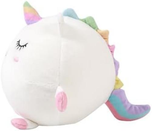 I-TOTAL® - Zacht squishy kussen van traagschuim met een diameter van 14 cm, ideaal als cadeau UNICORN