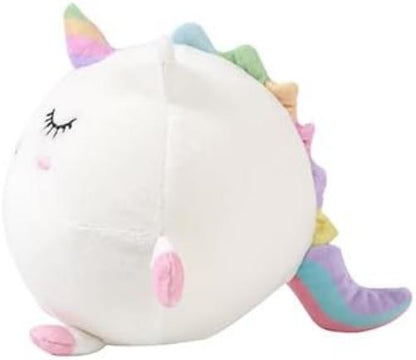 I-TOTAL® - Zacht squishy kussen van traagschuim met een diameter van 14 cm, ideaal als cadeau UNICORN