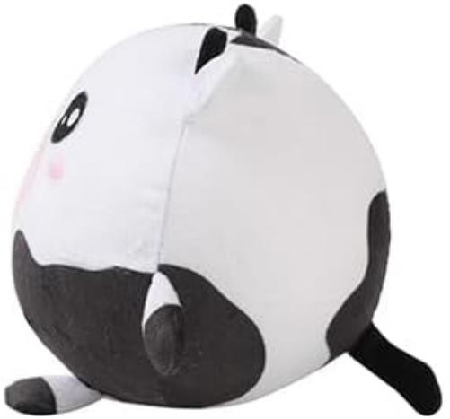 I-TOTAL® - Zacht squishy kussen van traagschuim met een diameter van 14 cm, ideaal als geschenk COW