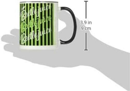 Pyramid International MGC25304 EXCLU-Beetlejuice (Showtime) Black Inner Mug, Ceramic, Multicolour