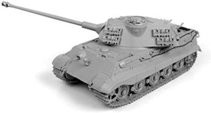 Zvezda 500783616-Kit plástico, 1:35 Pz.Kpfw.Vi Tiger II Porsche Turret Montaje – Kit de construcción – para Principiantes – detallado, Color Camuflaje (3616