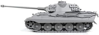 Zvezda 500783616-Kit plástico, 1:35 Pz.Kpfw.Vi Tiger II Porsche Turret Montaje – Kit de construcción – para Principiantes – detallado, Color Camuflaje (3616