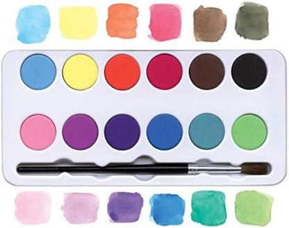 eeBoo - Aquarel ijzeren doos - vlinders