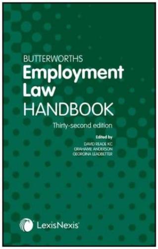 Butterworths Employment Law Handbook 32