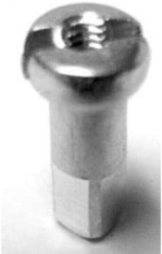 DT Swiss 2 x 12 mm brass nipples silver (box of 100)