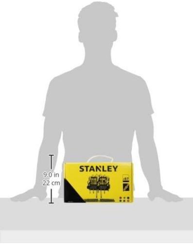 Stanley STHT0-62143 57 Piece Screwdriver, Bit and Socket Set, STHT0-62143