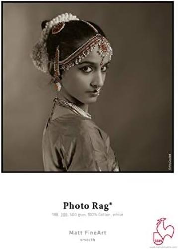 Hahnemühle 10641603 FineArt InkJet Paper Photo Rag, 188 gsm, 210 x 297 mm, white