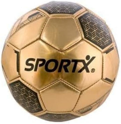 Sportx Mini Voetbal Gold Metallic 2ass 160-180gr.