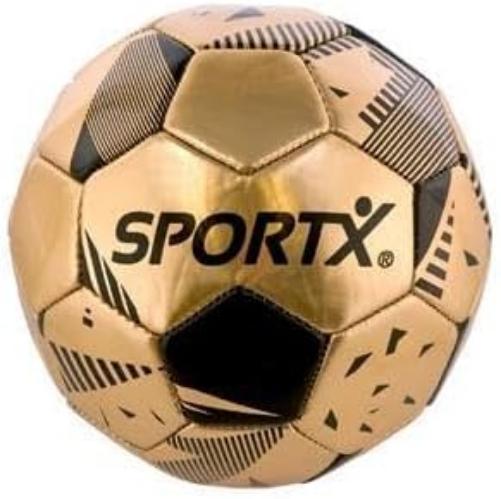 Sportx Mini Voetbal Gold Metallic 2ass 160-180gr.