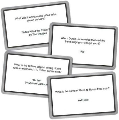 Gift Republic 80s Music Trivia