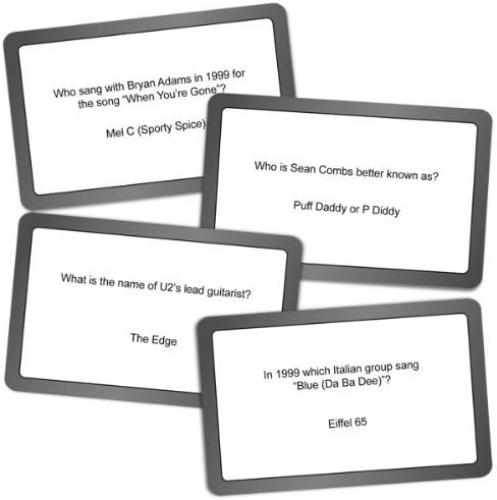 Gift Republic 90s Music Trivia
