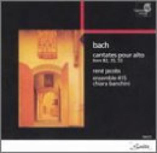 Bach - Cantates Pour Alto BWV 82,35,53